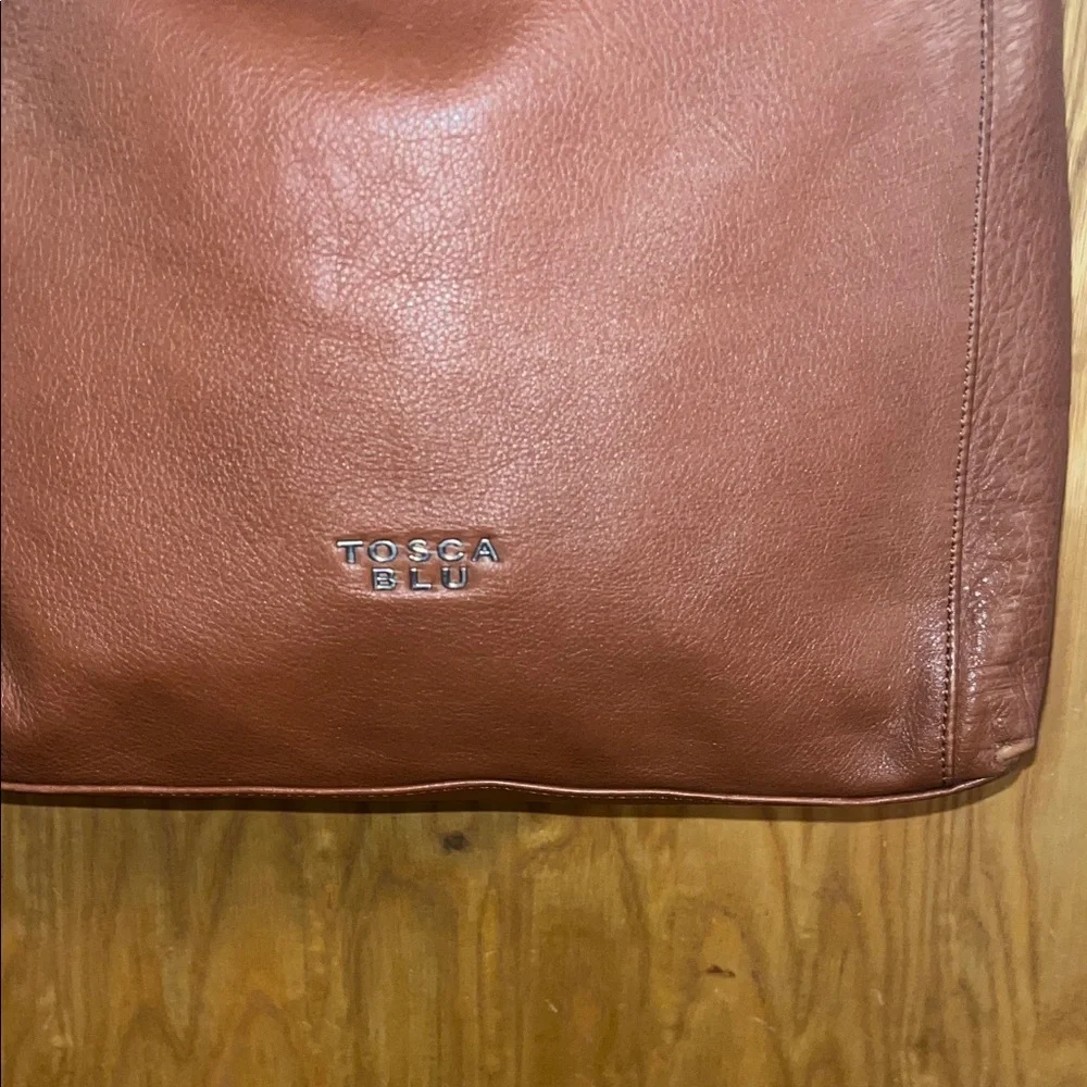 TOSCA BLU Tan Leather Tote